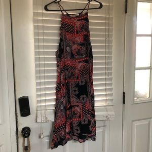 Red and Navy Dress, Large